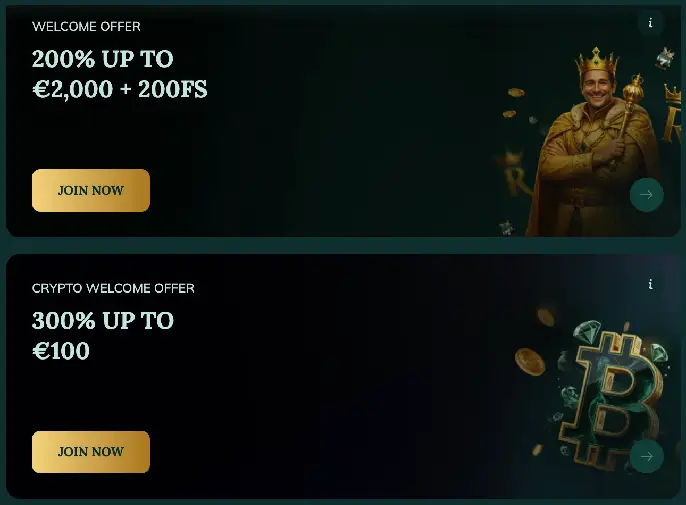royalen bonus
